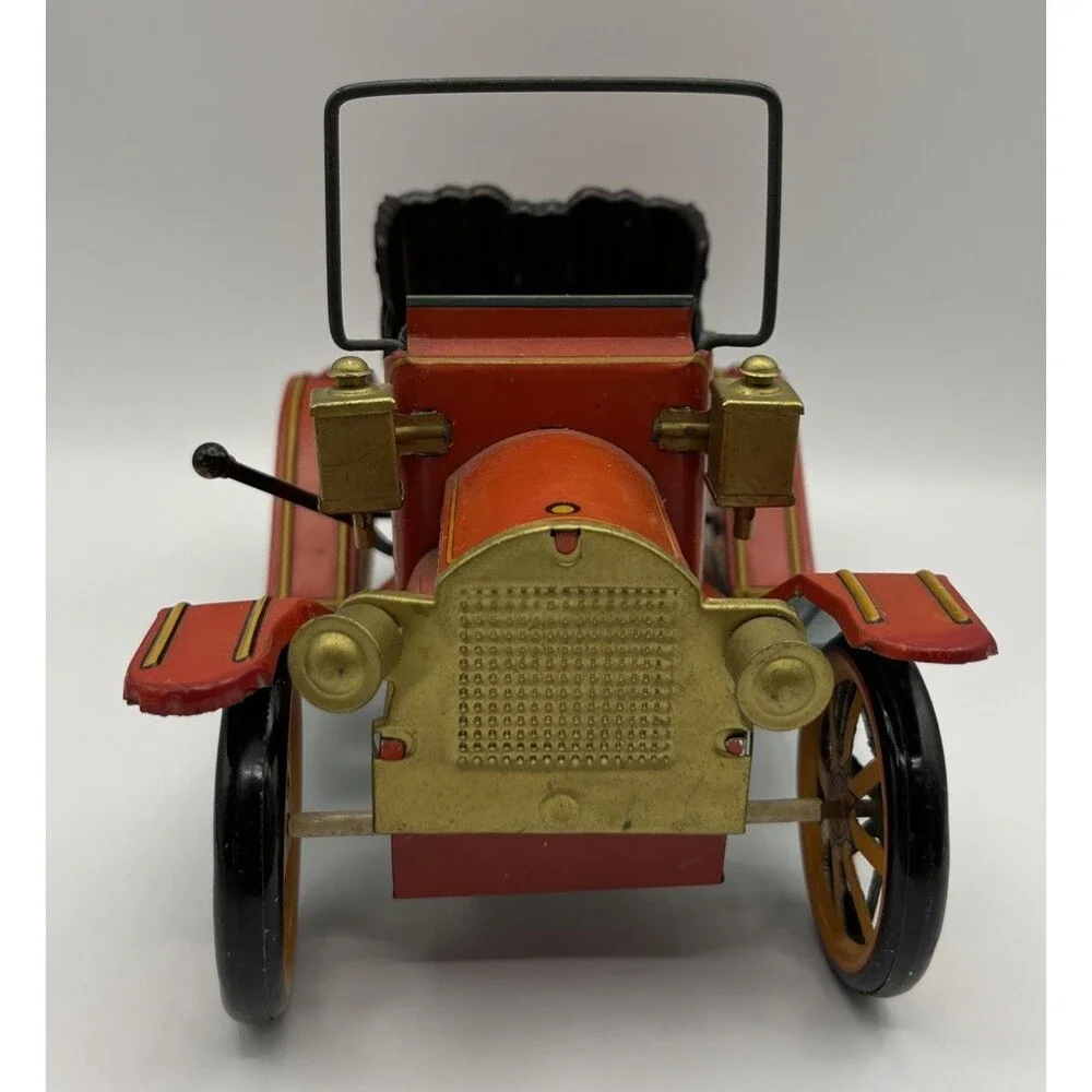 Modern Toys Tin Lever Car Patent #27579 VNTG
